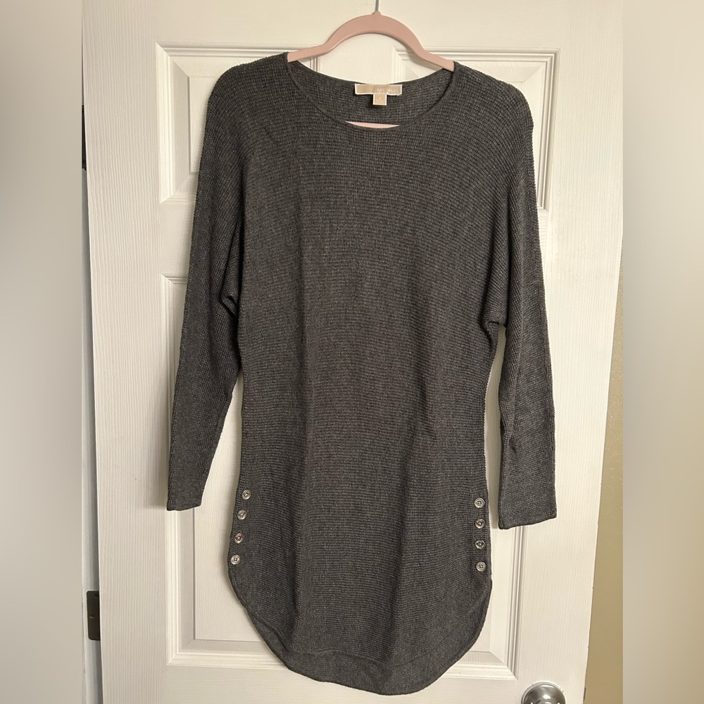 Michael Kors Charcoal Knit lightweight Sweater